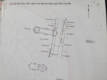BÁN NHÀ VÀ ĐẤT TẠI P.BÌNH TRỊ ĐÔNG A - DT 126M2 - SHR - 8.7 TỶ TL. LH:0932688139