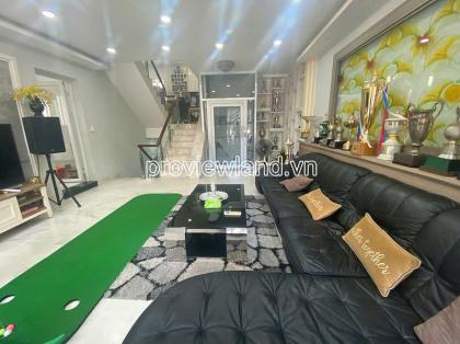 Villa An Phú 520m² sàn, hầm + 3 tầng, 150m², 5PN, gara ô tô, 57 tỷ