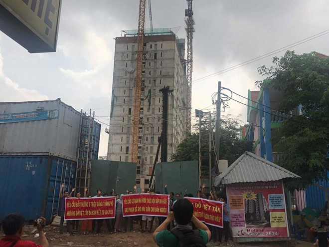 Chủ đầu tư 7 lần thất hứa, khách mua dự án Tân Bình mòn mỏi chờ nhà